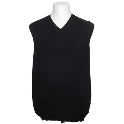 Pull sans manches (Noir) de Gagliardi Cachemire, Coton
