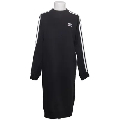 Klänning (Svart, Vit) från Adidas Bomull, Polyester