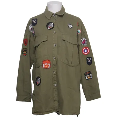Overshirt (Green) from Pull & Bear Denim Cotton