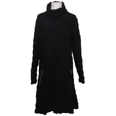 Jurk met col (Zwart) van My Soul Katoen, Elastaan, Polyamide