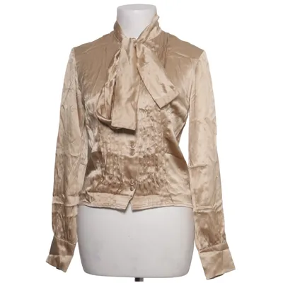 Knytblus (Beige) från Valerie Aflalo Silke