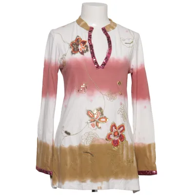 Top (Wit, Roze, Bruin) van Oui Set Elastaan, Viscose