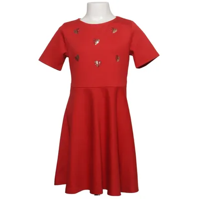 Robe (Rouge) de Sustainable Choice Élasthane, Polyester, Viscose