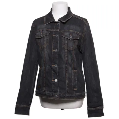 Jeansjacka (Svart) från Flash Jeans Bomull, Elastan