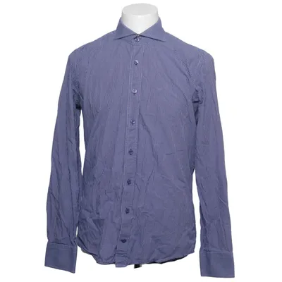 Chemise (Bleu, Blanc) de Tailor Store Coton