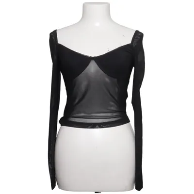 Crop top (Zwart) van Review