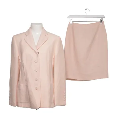 Tailleur jupe (Rose) de Stiff Cupro, Laine