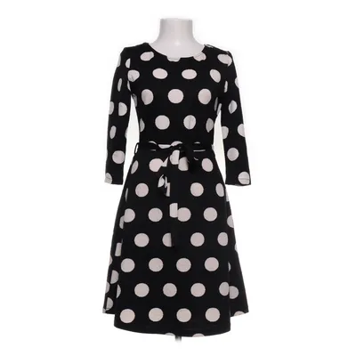 Kjole (Sort, Hvid) fra Smashed Lemon Elastan, Polyester