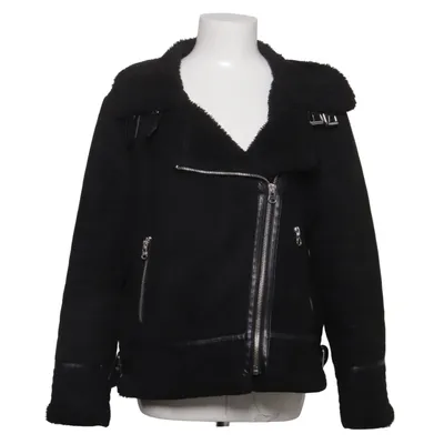 Shearling Jacke (Schwarz) von Zara Outerwear Polyester