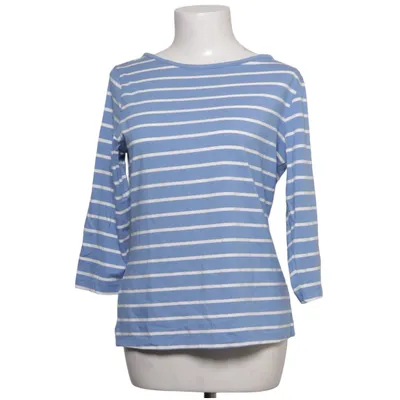T-shirt à manches longues (Bleu, Blanc) de Manguun Coton, Élasthane, Modal