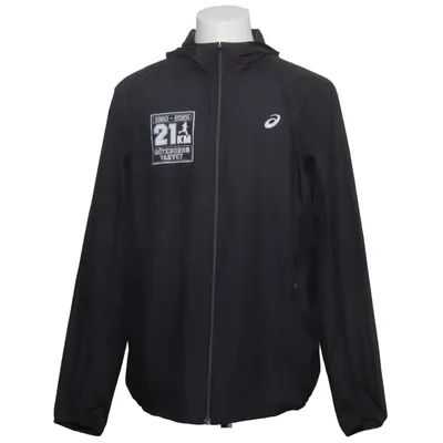 Sports jacket (Black) from Asics Elastane, Recycled polyester
