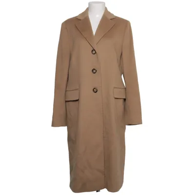 Coat (Beige) from Cinzia Rocca Cupro, Wool