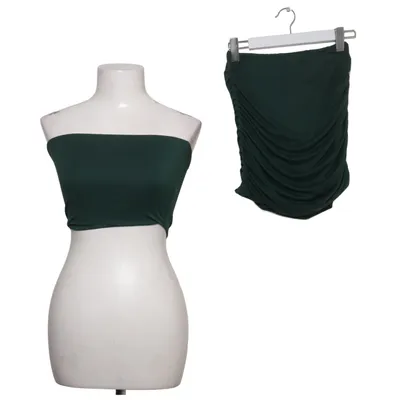Sæt (Grøn) fra Temptation Polyester, Viscose
