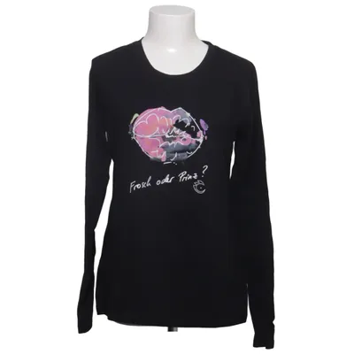 Långärmad t-shirt (Svart, Flerfärgad) från Anja Gockel London Bomull, Elastan