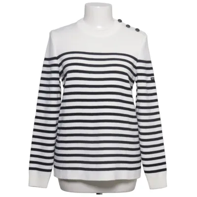 Sweater (Hvid, Sort) fra Saint James Uld