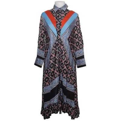 Shirt dress (Black, Blue, Red) from Sandro Polyester, Viscose