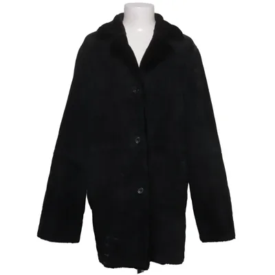 Shearling jacket (Black) from Anna & Anna Acrylic, Leather