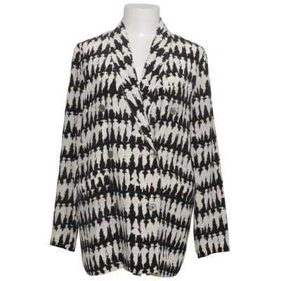 Blazer (Zwart, Wit) van Balla Valentina Zijde