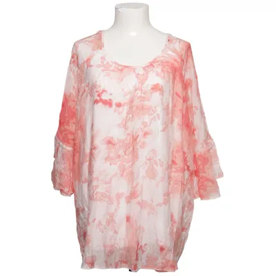 Blouse (Blanc, Rouge) de NKD Élasthane, Soie, Viscose