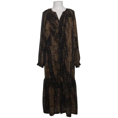 Dress (Black, Brown) from Luxzuz Elastane, Polyester, Viscose