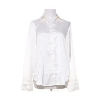 Skjorte (Beige) fra H&M Modern Classic Polyester, Elastan