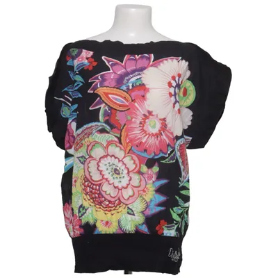 Top (Sort, Flerfarvet) fra Desigual Bomuld