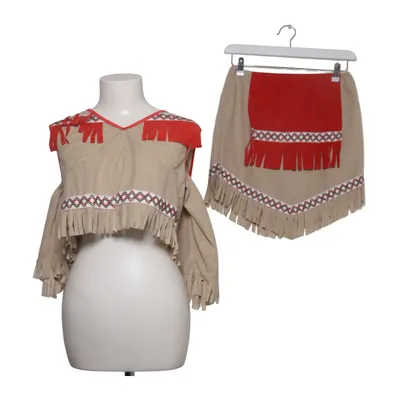 Déguisement (Beige, Rouge) de Fries Polyester
