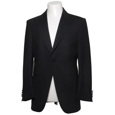 Smoking blazer (Grijs) van Eduard Dressler Wol
