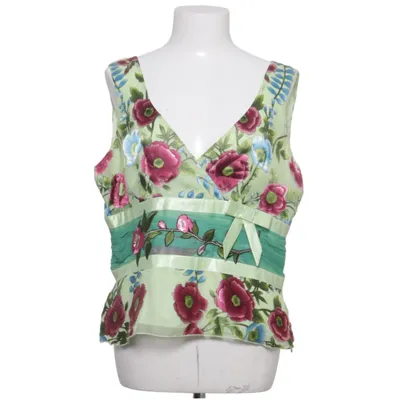 Top (Groen, Meerkleurig) van Renato Nucci Zijde, Viscose