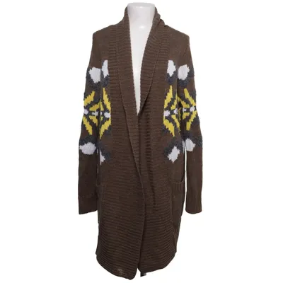 Cardigan (Brun, Flerfarvet) fra Marc Aurel Akryl, Bomuld, Mohair, Polyamid, Uld