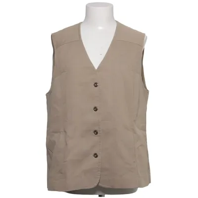 Suit vest (Beige) from Wästgöta Cotton, Elastane, Polyester