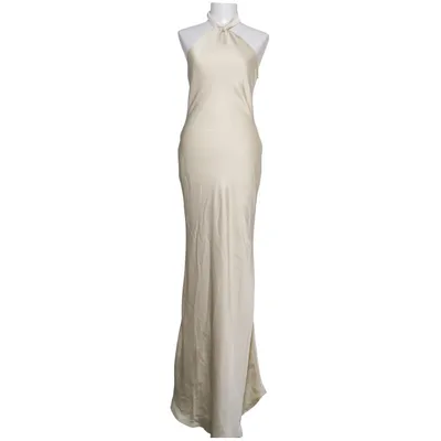 Robe dos-nu (Beige) de Aiirz Polyester