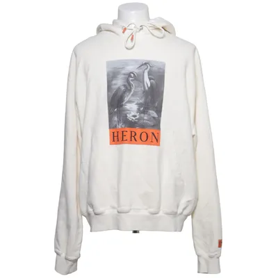 Huvtröja (Vit) från Heron Preston Bomull, Elastan