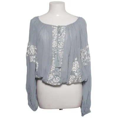 Blouse (Blauw, Wit) van Modes Stockholm