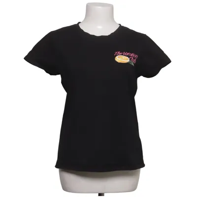 T-shirt (Zwart) van Jolio & Co Katoen, Elastaan