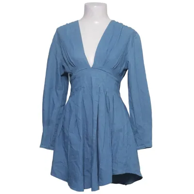 Jurk (Blauw) van Glamaker Katoen, Polyester