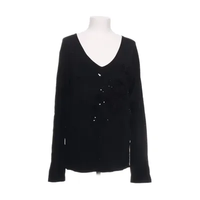 Sweater (Black) from Silbor Elastane, Nylon, Viscose