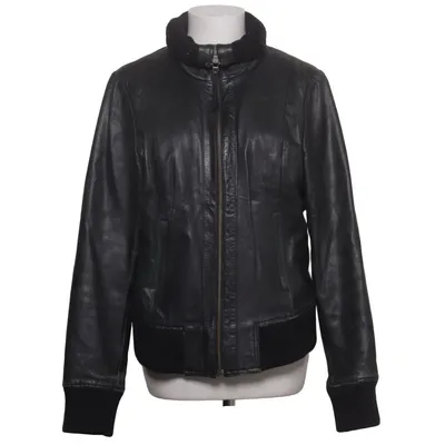 Leren jack (Zwart) van Rock'n Blue Leer, Polyester