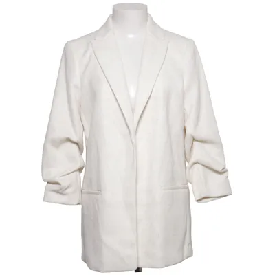 Kavaj (Beige) från H&M Linne, Polyester