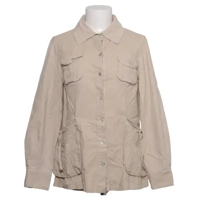 Jakke (Beige) fra Ky Creation Bomuld, Linned