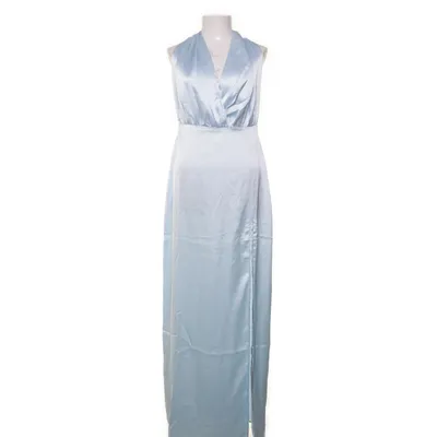 Halterneckklänning (Blå) från Josefine HJ x NA-KD Elastan, Polyester