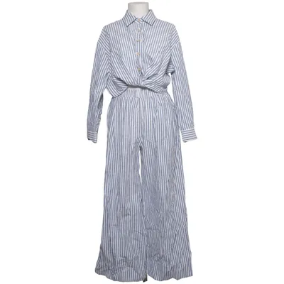 Jumpsuit (Blauw, Wit) van Cider Katoen, Polyester