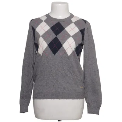 Pullover (Gray, Blue, White) from Holly & Whyte by Lindex Cotton, Polyamide, Viscose