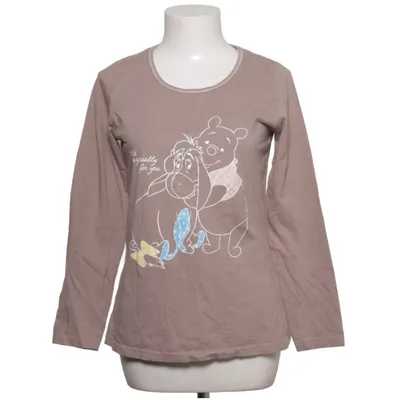 Langærmet t-shirt (Brun, Flerfarvet) fra Disney Bomuld