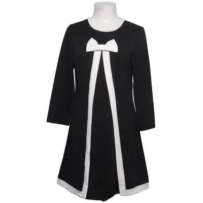 Dress (Black, White) from Floryday