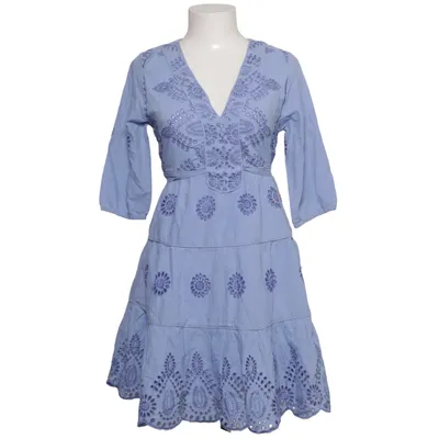 Robe (Bleu) de Flamenco Coton