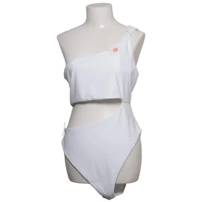 Maillot de bain une pièce (Blanc) de Bik Bok Swimwear Élasthane, Polyester