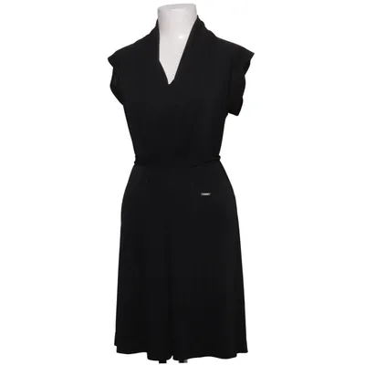 Robe portefeuille (Noir) de Fairly Élasthane, Polyester