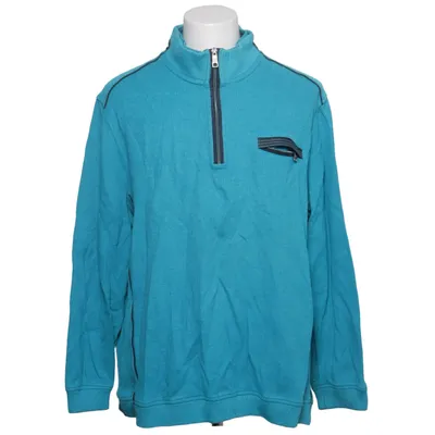 Sweatshirt (Blå) fra Walbusch Bomuld, Polyester