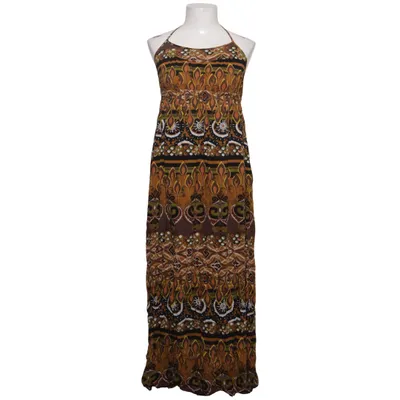 Halterneck dress (Brown, Multicolored) from Xhilaration Viscose